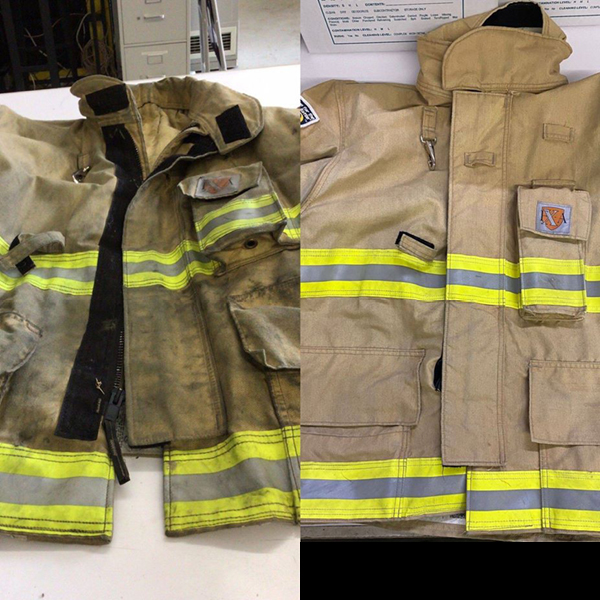 Firefighter Equipment Cleaning ServiceMaster Restoration by FUSON
