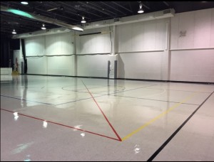 gym floor