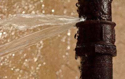Burst pipe