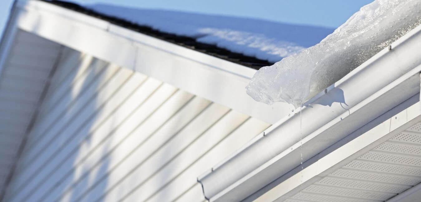 Ice Dam Water Leaking Into House ServiceMaster Restoration by RSI